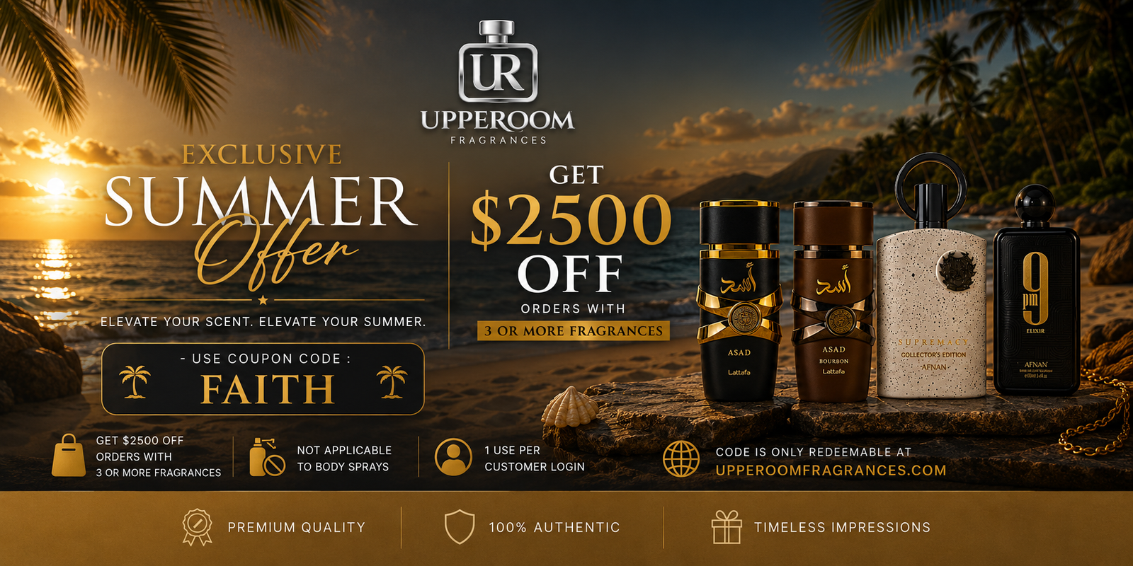GET $2500 OFF ON ORDERS WITH 3 OR MORE FRAGRANCES