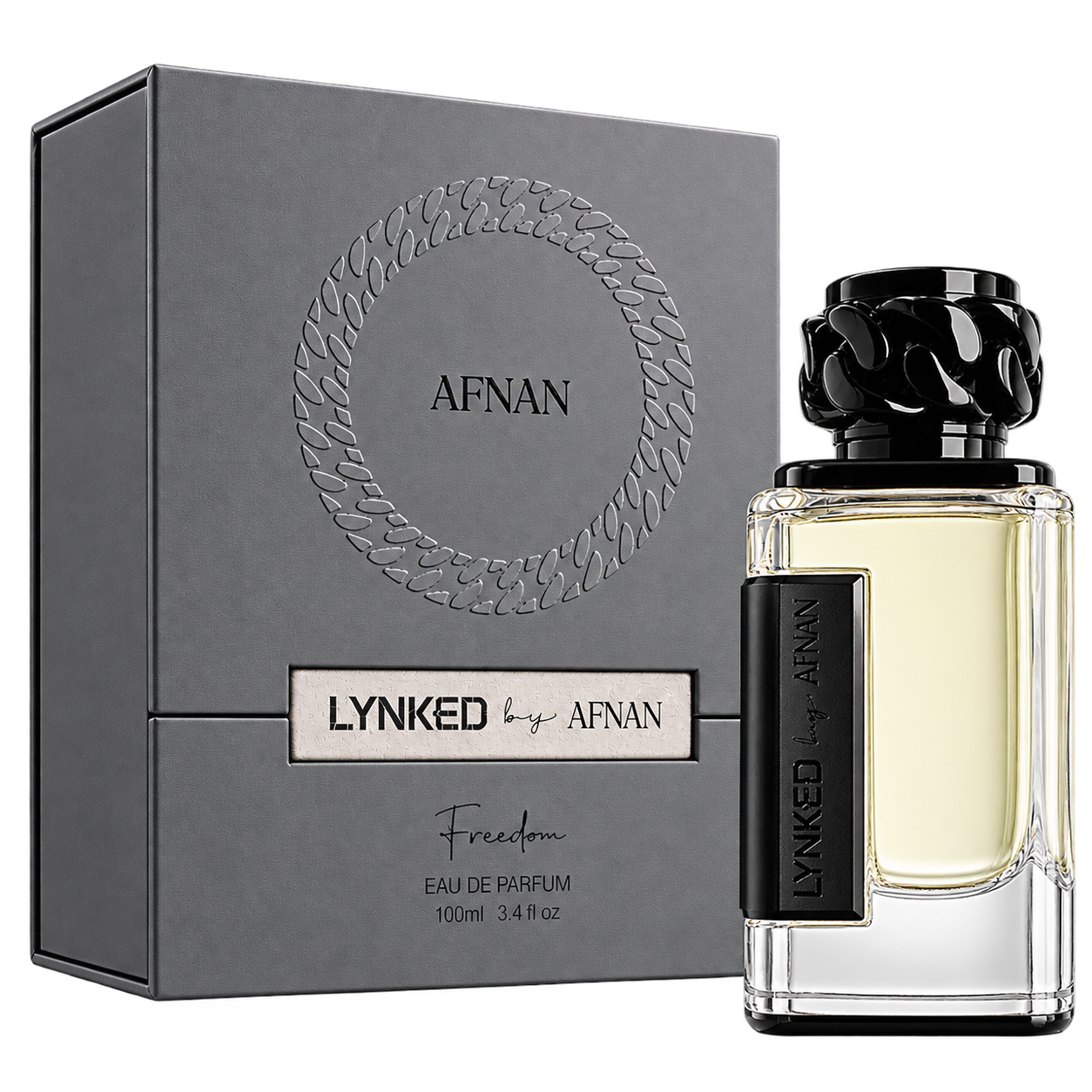 Afnan Lynked Freedom Black (Tester) (EDP) 100ml