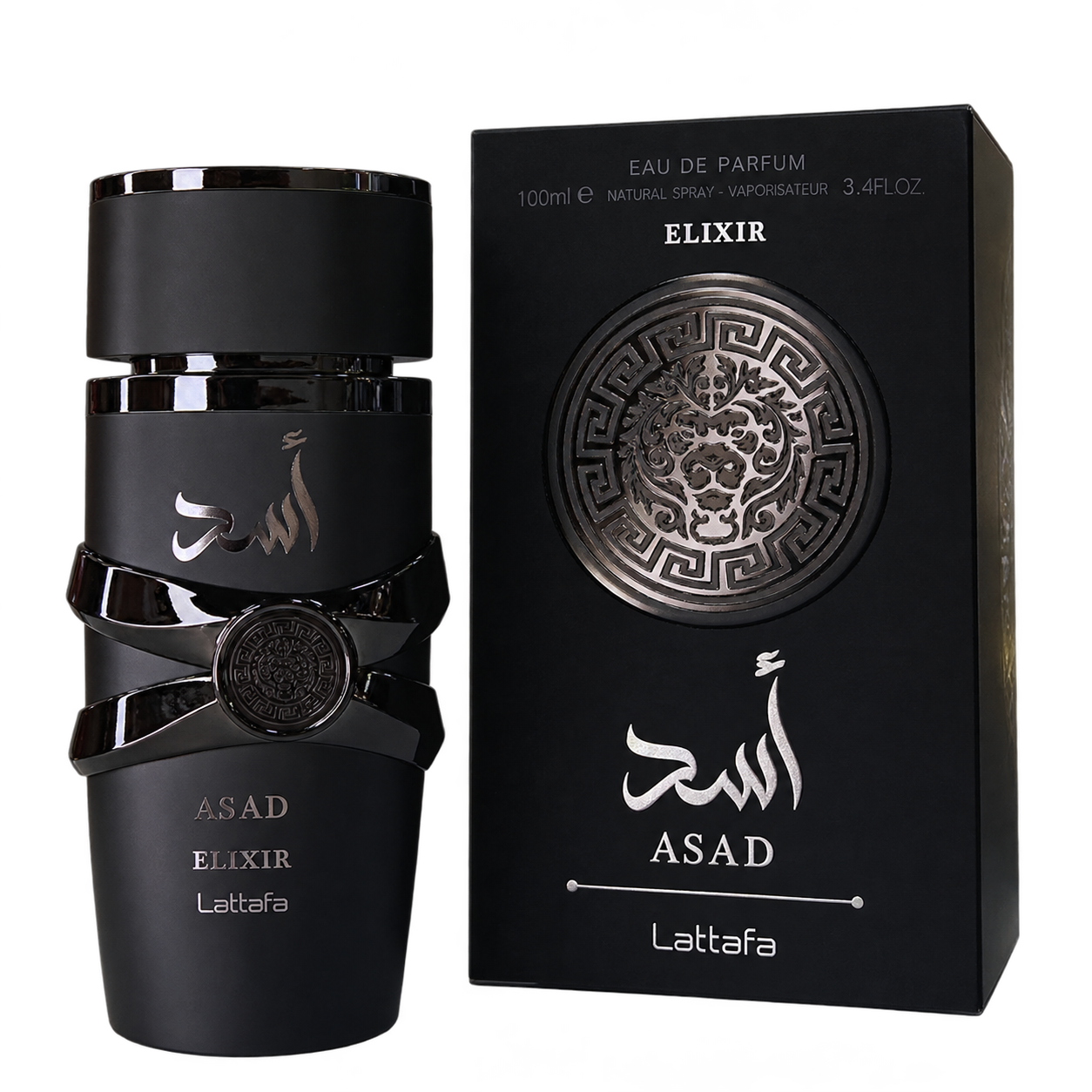 Lattafa Asad Elixir (EDP) 100ML perfume bottle